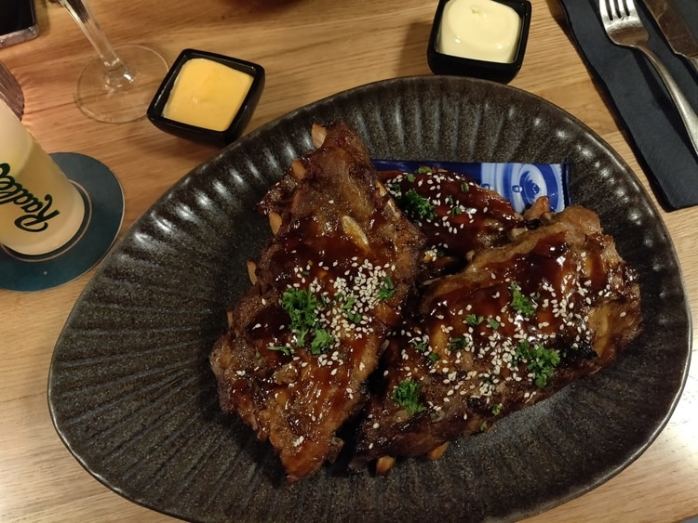 De spareribs zien er op een foto al heerlijk uit (en ik ben vegetariër ;) )